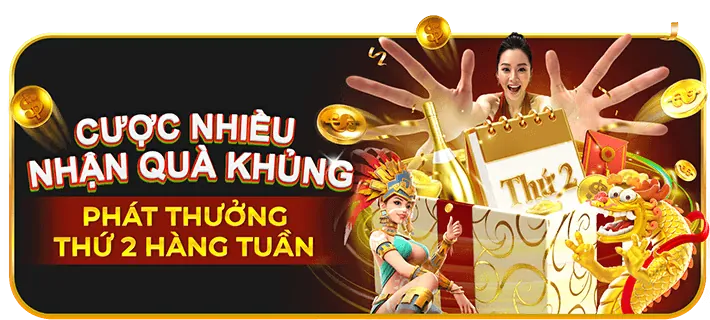 Thưởng nạp tiền hàng ngày và hoàn trả tại Kube3933
